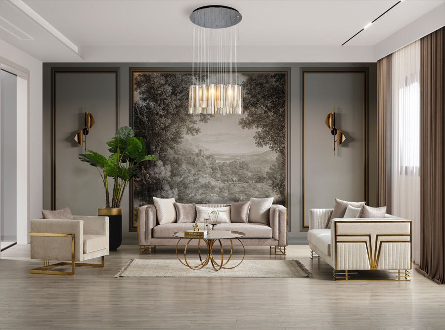 Lotus Gold Koltuk Takımı resmi